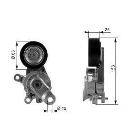 Spannrolle, Keilrippenriemen T38209