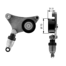 Compre Rolo tensor, correia trapezoidal estriada de GATES online para Harrier II (XU30) a preços moderados