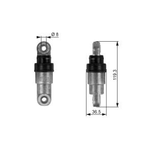 Acquista Smorzatore vibrazioni, Cinghia Poly-V da GATES T38218 a buon mercato per soli 46,19 €