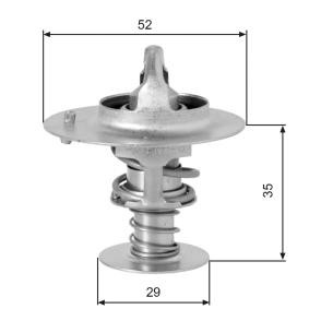 Kühlwasserthermostat von GATES TH03382G1