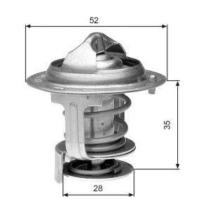 DAIHATSU Kühlwasserthermostat von GATES