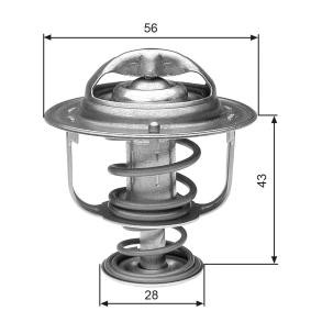 Achetez des Thermostat d'eau GATES TH31271G1 à prix pour 28,62 €