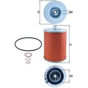 Køb Oliefilter af MAHLE ORIGINAL OX 71D til den lave pris 136,86 DKK