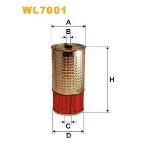 Ölfilter von WIX FILTERS WL7001