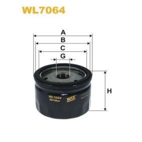 Achetez des Filtre à huile WIX FILTERS WL7064 à prix pour 43,30 €