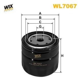 Ölfilter für SAAB von WIX FILTERS