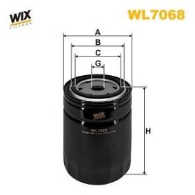 Achetez des Filtre à huile WIX FILTERS WL7068 à prix pour 24,81 €