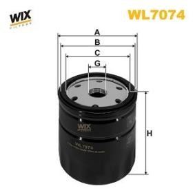 Ölfilter für SKODA von WIX FILTERS