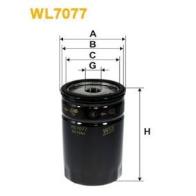 Ölfilter WL7077 von WIX FILTERS günstig für 48,04 € online kaufen