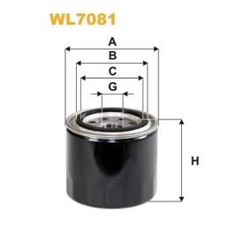 Ölfilter für MITSUBISHI von WIX FILTERS