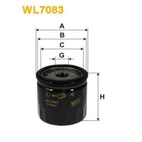 Achetez des Filtre à huile WIX FILTERS WL7083 à prix pour 24,81 €
