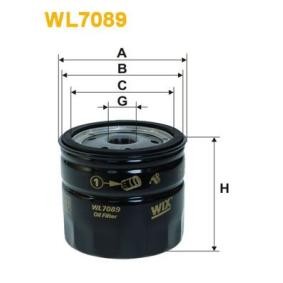 Köp Oljefilter av WIX FILTERS WL7089 till det låga priset 118,73 kr