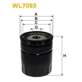 Köp Oljefilter av WIX FILTERS WL7093 till det låga priset 142,03 kr
