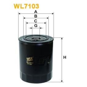 Ölfilter WL7103 von WIX FILTERS günstig für 9,34 € online kaufen