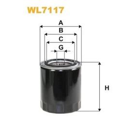 Ölfilter für LAND ROVER von WIX FILTERS