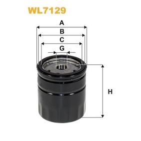 Køb Oliefilter af WIX FILTERS WL7129 til den lave pris 33,32 DKK