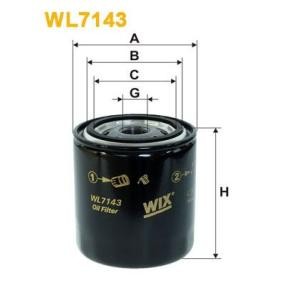 Ölfilter WL7143 von WIX FILTERS günstig für 47,20 € online kaufen