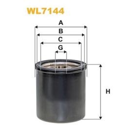 Achetez des Filtre à huile WIX FILTERS WL7144 à prix pour 11,03 €