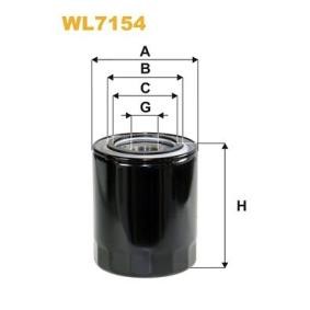Compre Filtro de óleo da WIX FILTERS WL7154 a um preço baixo por 27,66 €