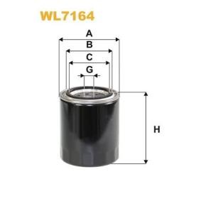 Köp Oljefilter av WIX FILTERS WL7164 till det låga priset 119,70 kr