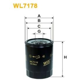 Ölfilter von WIX FILTERS WL7178