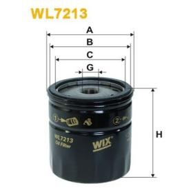 Comprar Filtro de aceite de WIX FILTERS WL7213 a bajo precio de 12,19 €