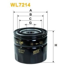 Ölfilter für JEEP von WIX FILTERS
