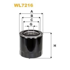 Ölfilter für SKODA von WIX FILTERS
