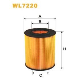 Ölfilter von WIX FILTERS WL7220