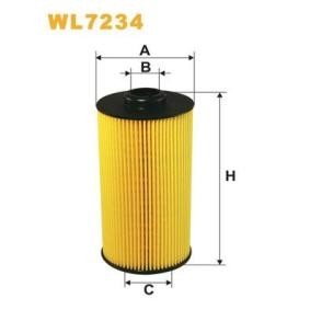 Køb Oliefilter af WIX FILTERS WL7234 til den lave pris 107,35 DKK