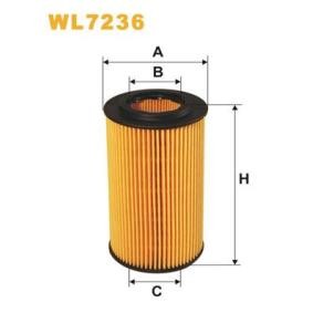 Comprar Filtro de aceite de WIX FILTERS WL7236 a bajo precio de 18,34 €