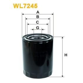 Achetez des Filtre à huile WIX FILTERS WL7245 à prix pour 51,48 €