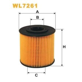 Achetez des Filtre à huile WIX FILTERS WL7261 à prix pour 24,81 €