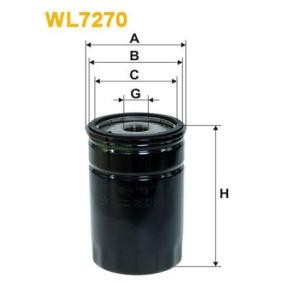 Compre Filtro de óleo da WIX FILTERS WL7270 a um preço baixo por 11,38 €