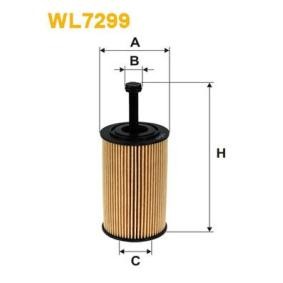 Köp Oljefilter av WIX FILTERS WL7299 till det låga priset 133,01 kr