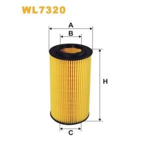 Achetez des Filtre à huile WIX FILTERS WL7320 à prix pour 26,46 €