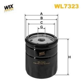 Ölfilter für SAAB von WIX FILTERS