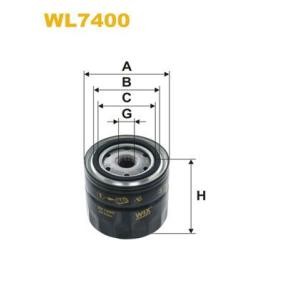 Ölfilter WL7400 von WIX FILTERS günstig für 47,20 € online kaufen