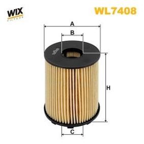 Achetez des Filtre à huile WIX FILTERS WL7408 à prix pour 21,36 €