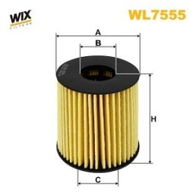 Ölfilter von WIX FILTERS WL7417