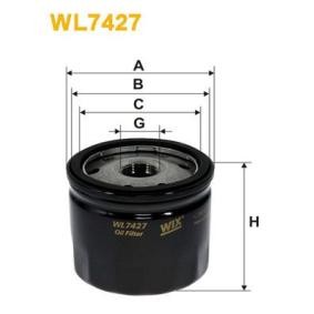 Compre Filtro de óleo da WIX FILTERS WL7427 a um preço baixo por 16,83 €