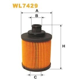Achetez des Filtre à huile WIX FILTERS WL7429 à prix pour 24,81 €