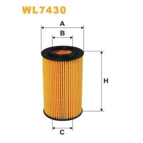 Köp Oljefilter av WIX FILTERS WL7430 till det låga priset 130,10 kr