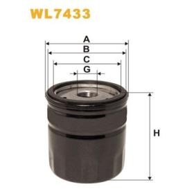 Köp Oljefilter av WIX FILTERS WL7433 till det låga priset 163,16 kr
