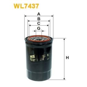 Köp Oljefilter av WIX FILTERS WL7437 till det låga priset 256,17 kr