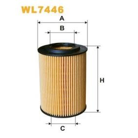 Achetez des Filtre à huile WIX FILTERS WL7446 à prix pour 26,46 €
