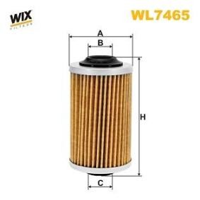 Ölfilter für SAAB von WIX FILTERS