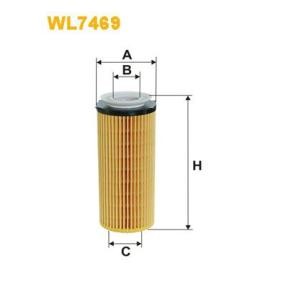 Achetez des Filtre à huile WIX FILTERS WL7469 à prix pour 31,44 €