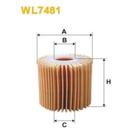 Ölfilter für SUBARU von WIX FILTERS