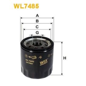 Achetez des Filtre à huile WIX FILTERS WL7485 à prix pour 29,79 €